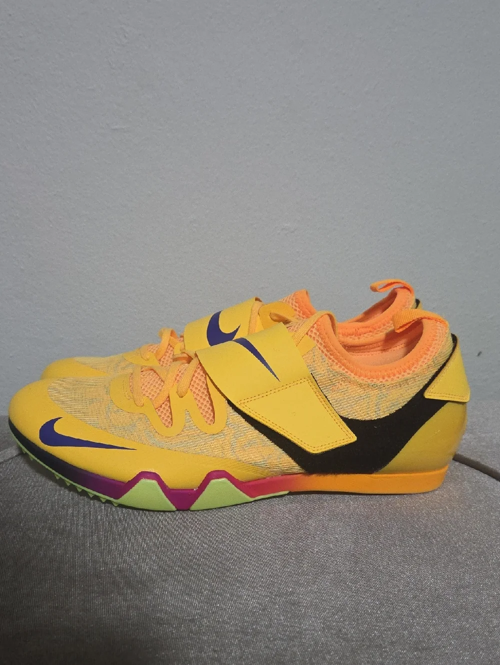 NWOB Nike Pole Vault EliteTrack & Field Jumping Women Spikes W.Bag US 13